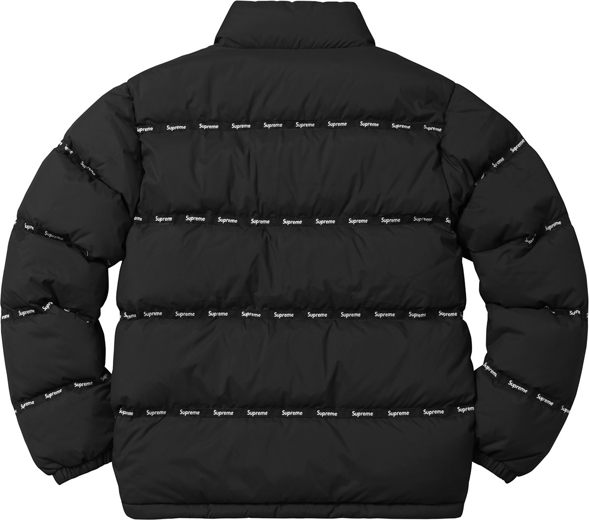 Logo Tape Puffy Jacket view 2